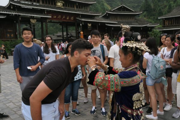 Students could also have a taste of the local culture of Miao Villages, a minority group in Guiyang.