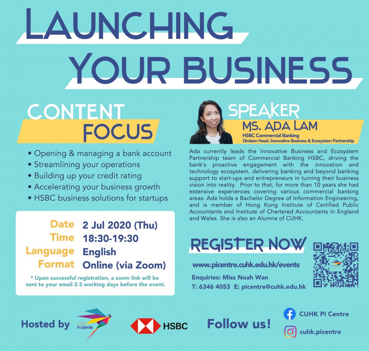 Launching Your Business_CUHK Pi Centre