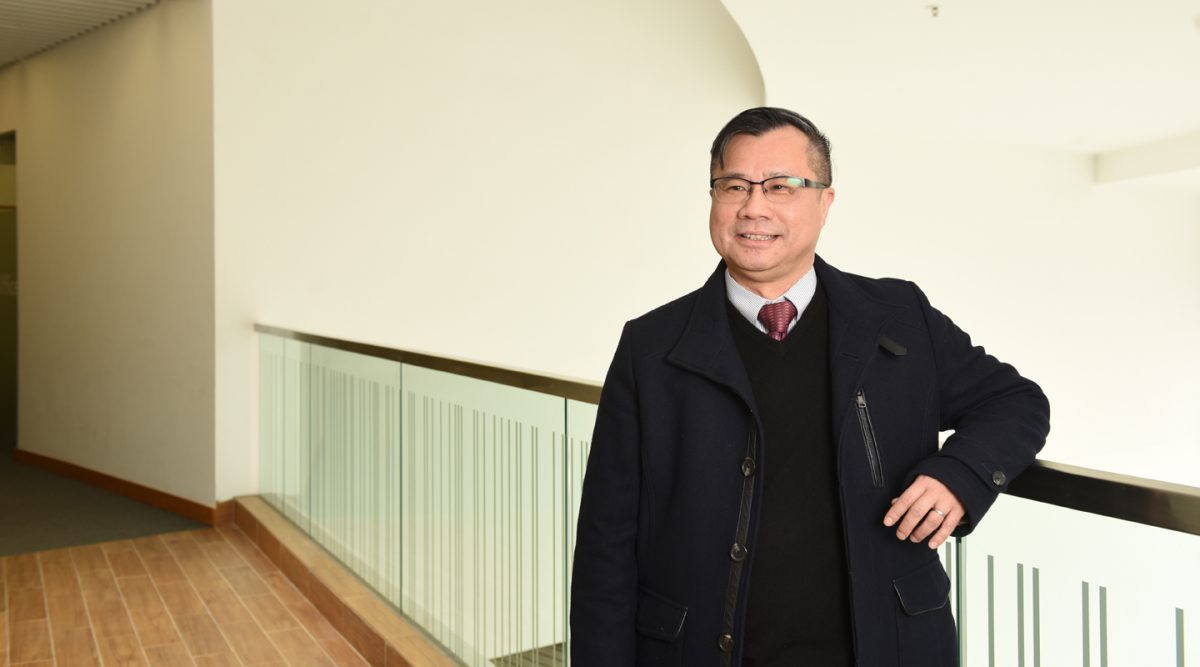 Prof. Chan Wai-sum (Photo by ISO Staff)