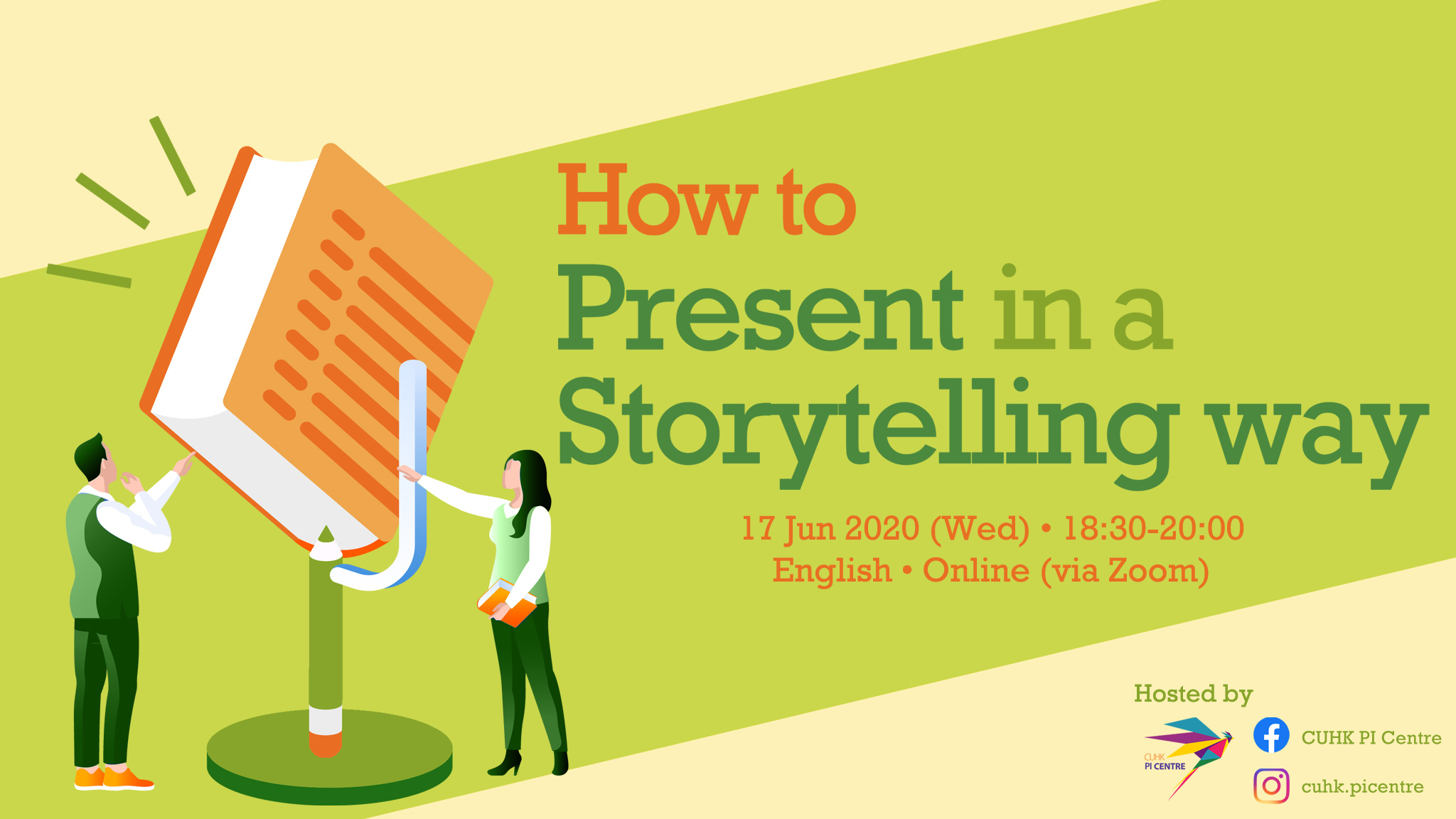 Online How to Present in Storytelling Way CUHK Business School